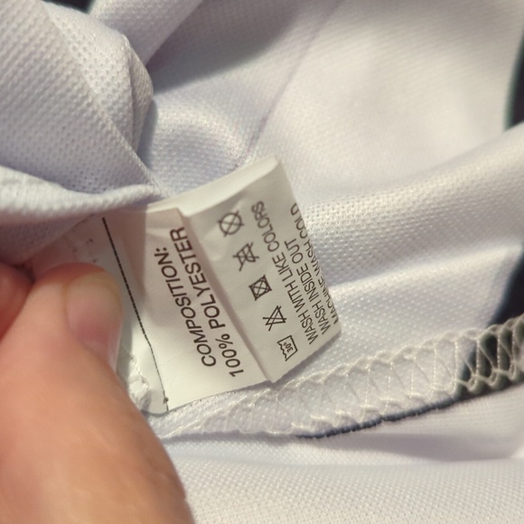 New Without Tags Men's Lightly Designed Polyester Pullover Shirt - Picture 7 of 16